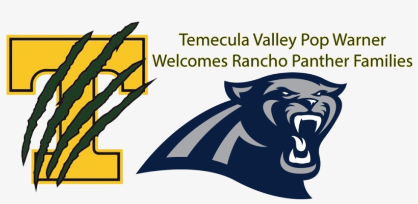 Tvpw Welcomes Rancho Panther Players And Families Temecula - Carolina Panthers Concept Logo, transparent png