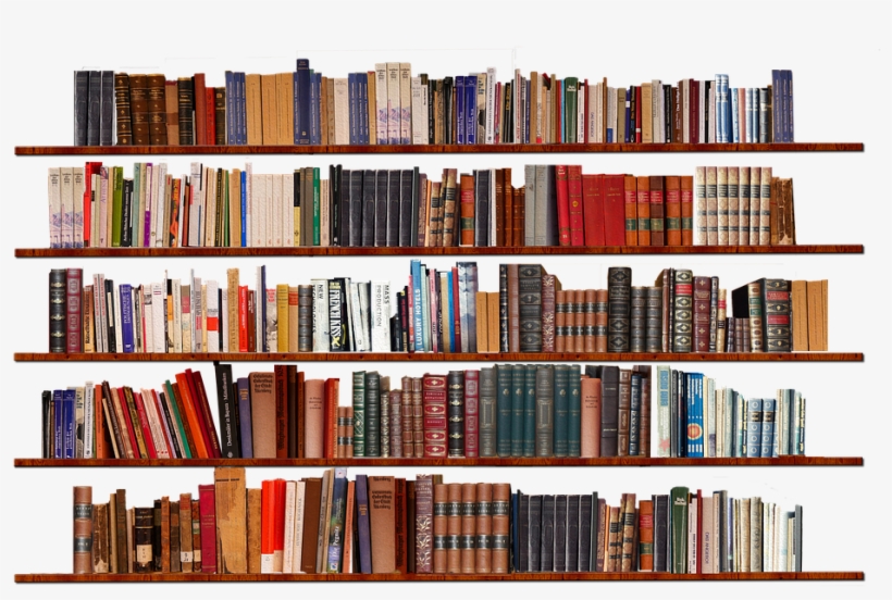 Bookshelf Isolated Transparent Background Books - Shelf, transparent png