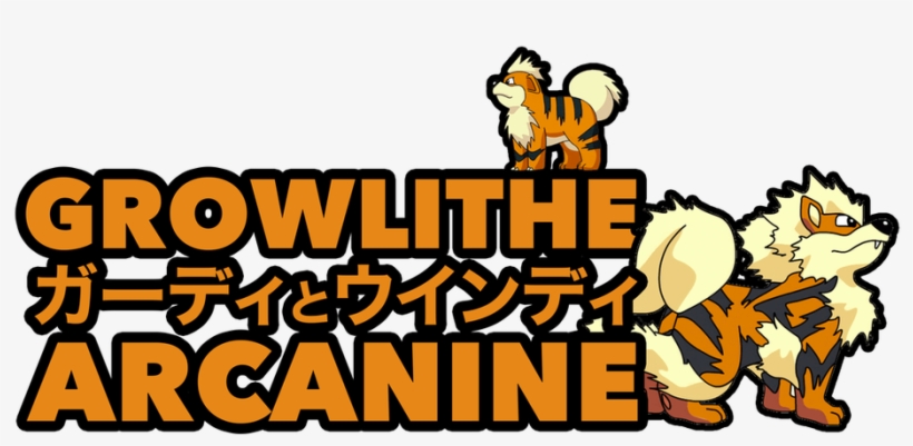 Welcome To My Growlithe & Arcanine Collection Page - Cartoon, transparent png