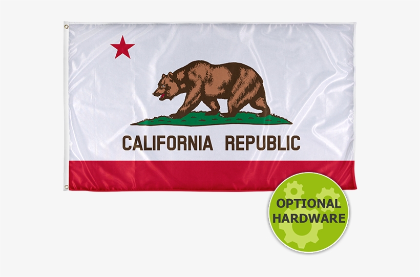 California State Flag - California State Flag Circular, transparent png