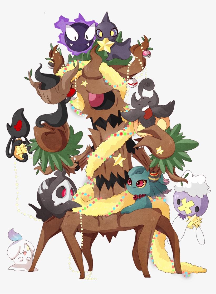 Christmas , - Trevenant As Christmas Tree, transparent png