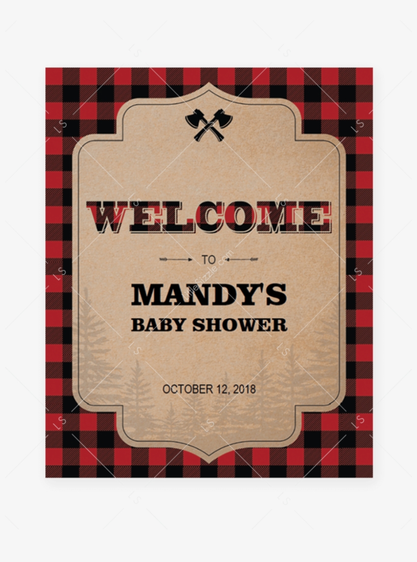 Forest Party Welcome Sign Template By Littlesizzle, transparent png