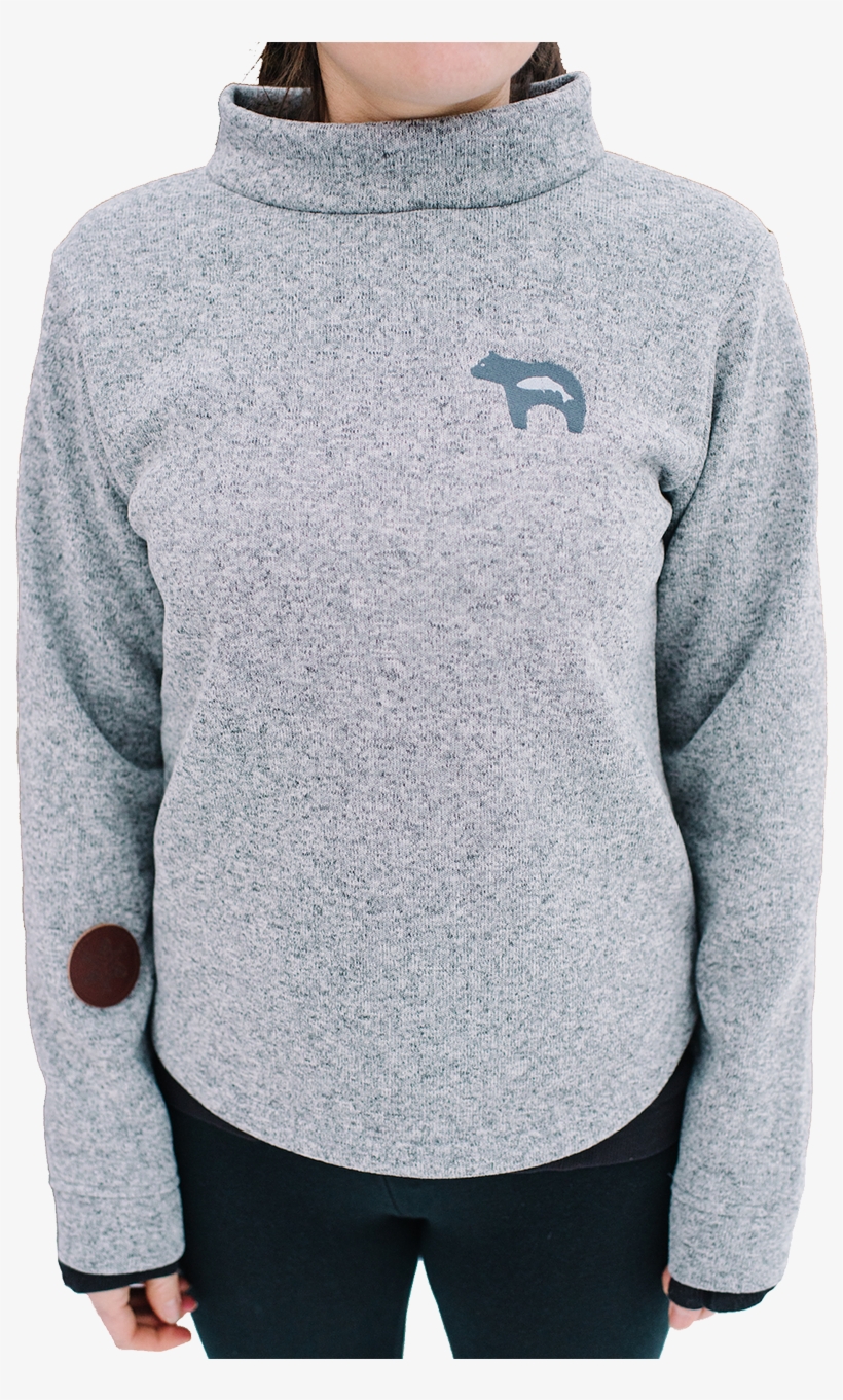 Spirit Bear Fleece Pullover - Sweater, transparent png