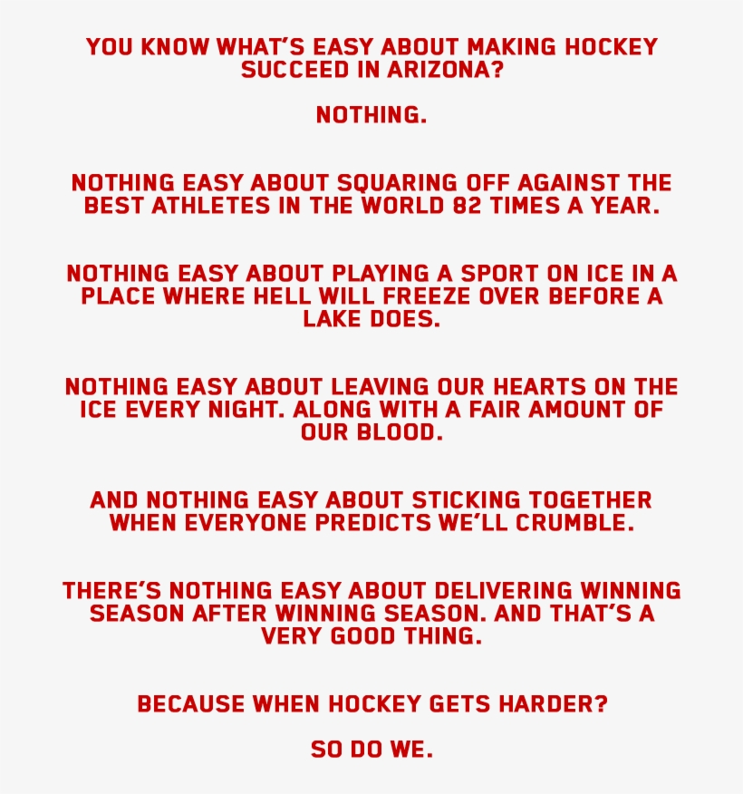 Phoenix Coyotes Manifesto Growing Up Playing Ice Hockey - Circle, transparent png