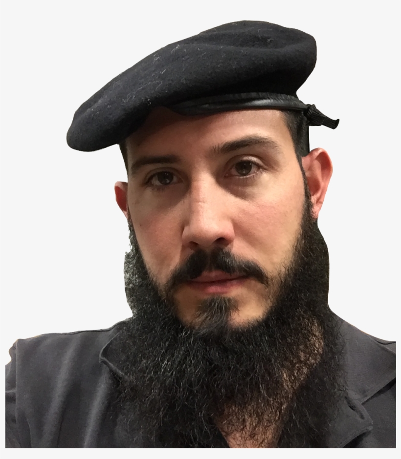 Government Issue Black Wool Beret - Gentleman, transparent png