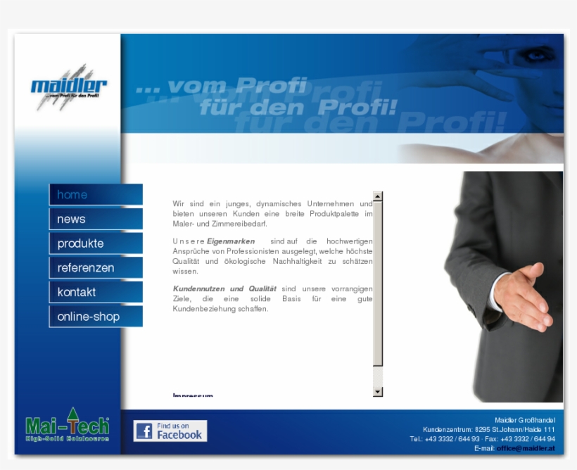 Mai-tech Online Shop Competitors, Revenue And Employees - Handshake, transparent png