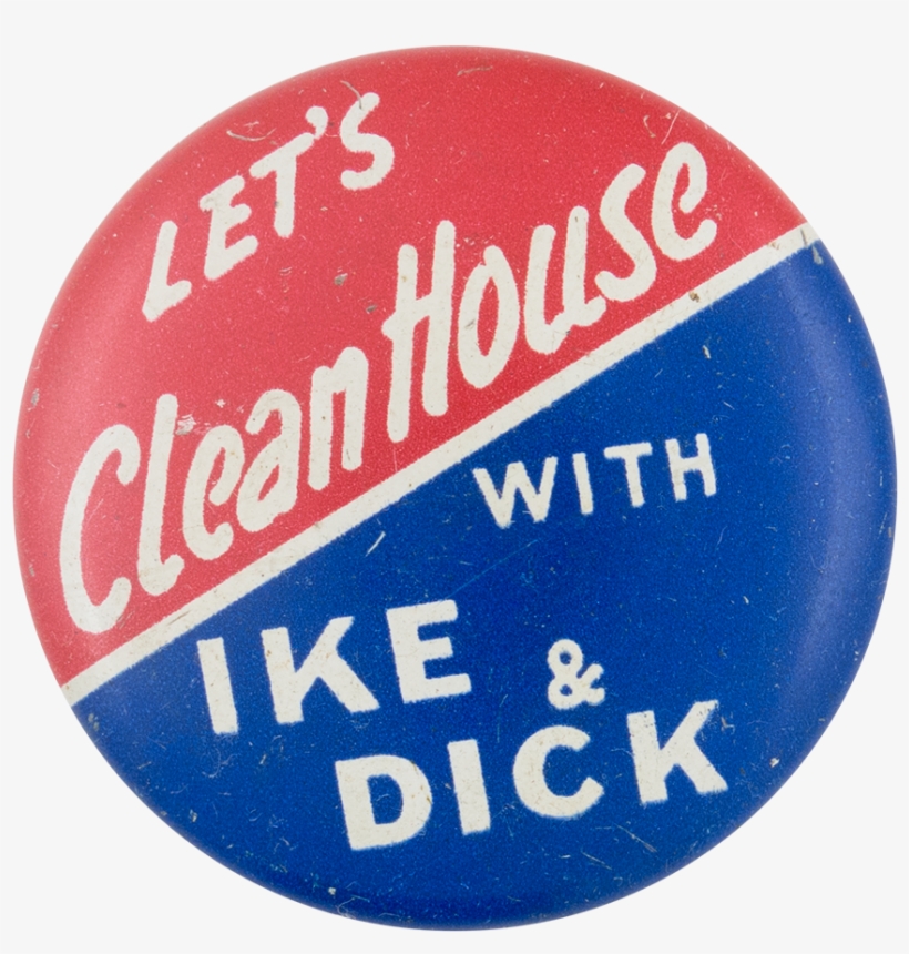 Clean House With Ike And Dick - Circle, transparent png
