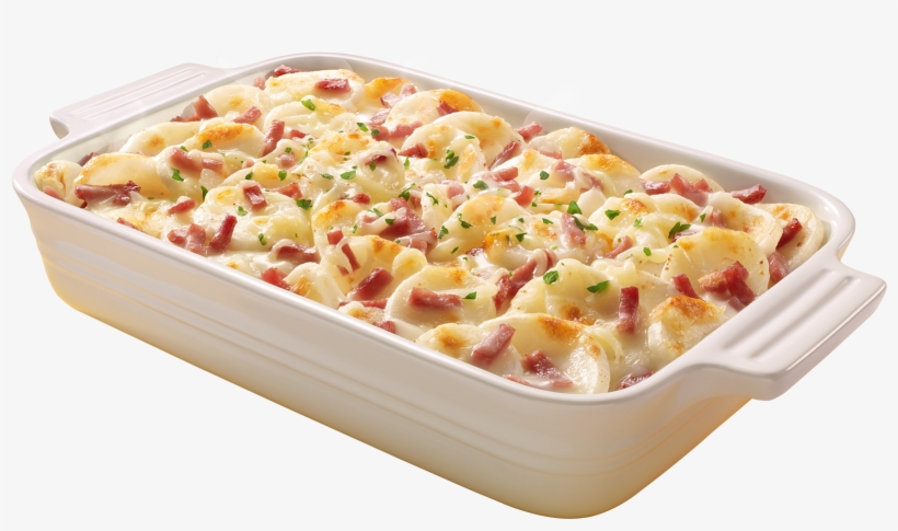 Scalloped Potatoes In A Creamy Cheese Sauce With Ham - Gratin Pomme De Terre Png, transparent png