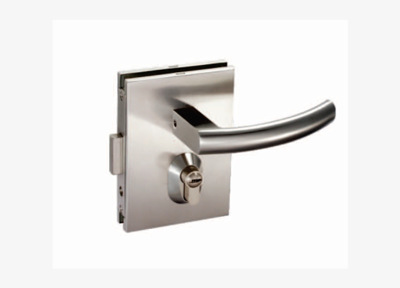 Enox Glass Door Lock With Handle Epf - Architecture, transparent png