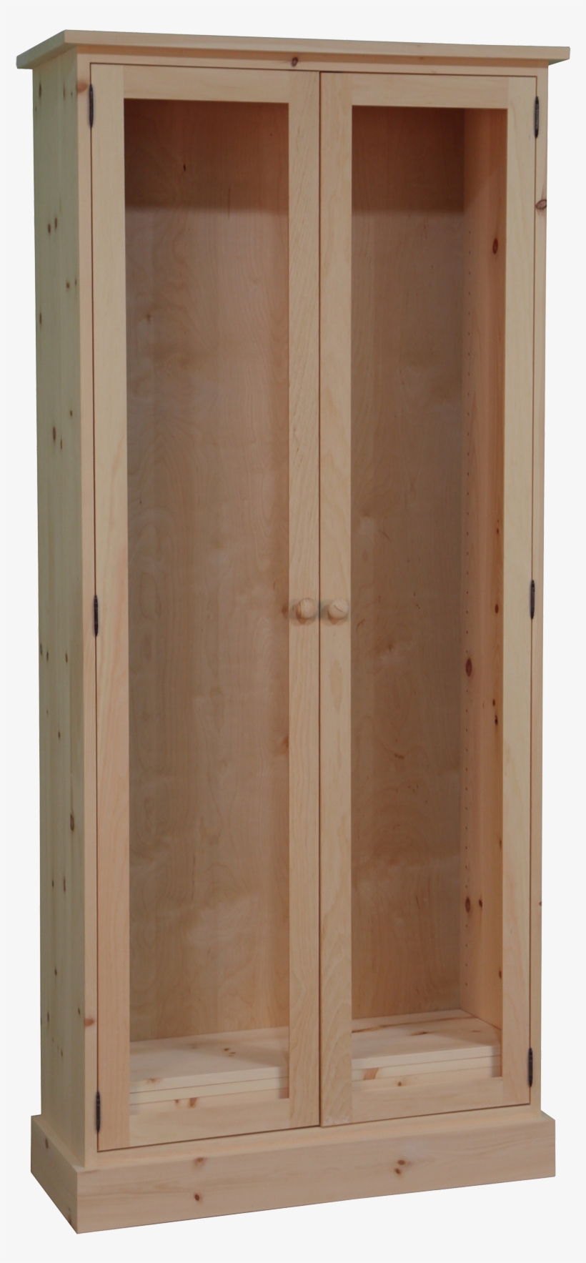 Cottage Standard Tall Glass Door Bookcase - Cupboard, transparent png