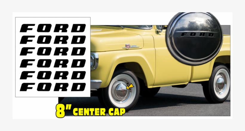 1947 56 Ford Truck / 1947 48 Cars Stainless Steel 8" - Off-road Vehicle, transparent png