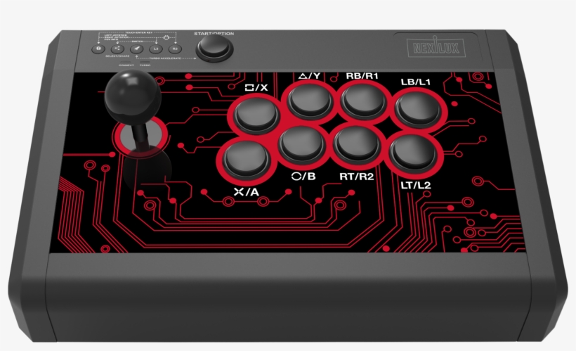 Home > Pc > Controllers > Arcade Fight Stick Joystick - Electronics, transparent png