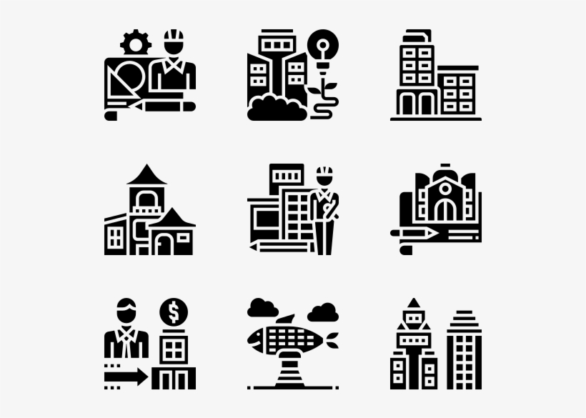 Architecture, transparent png