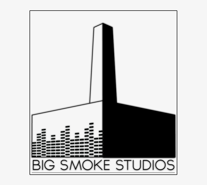 Big Smoke Logo - Monochrome, transparent png
