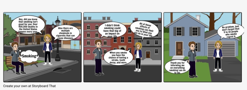The Dangers Of Smoking - Comics, transparent png
