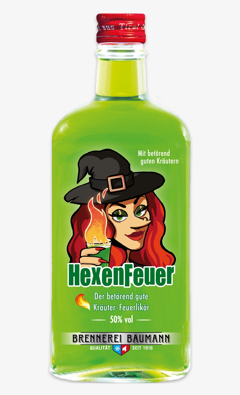 Green Fire Liqueur From Tyrol - Cartoon, transparent png