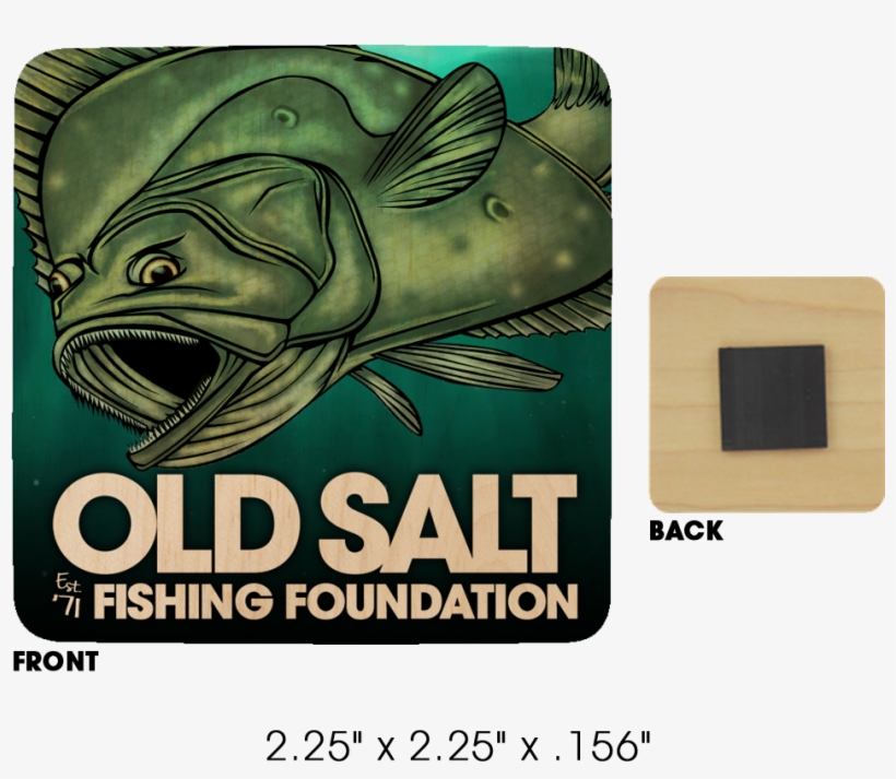 Wood Fishing Magnet - Catfish, transparent png