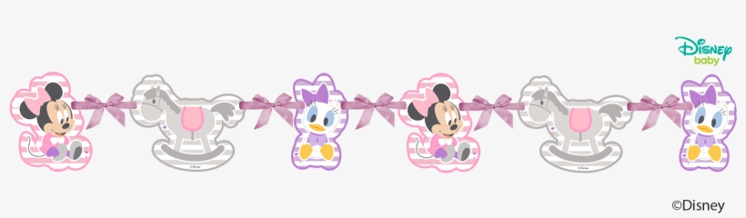 Minnie Mouse Baby Banner 1per Pack New - Disney, transparent png