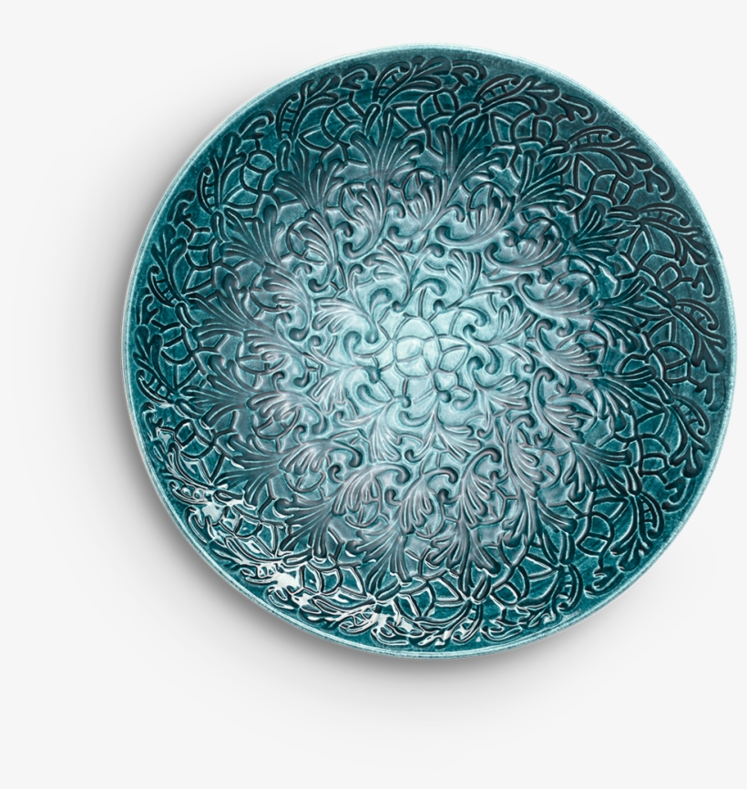 Platter Full Lace - Ceramic, transparent png