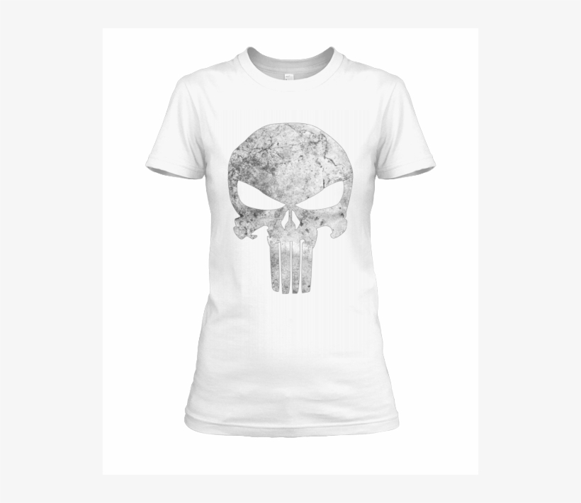 Women - Punisher Shirt Marvel, transparent png
