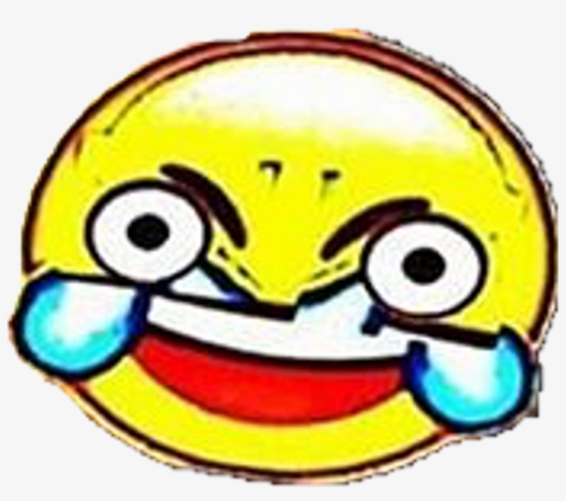 Yeet Sticker - Open Eye Laughing Emoji, transparent png