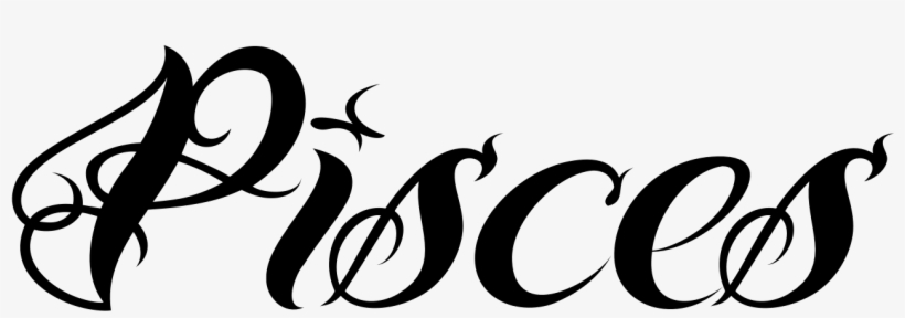 Pisces Tattoo In Bad Font - Ad Maiorem Dei Gloriam, transparent png