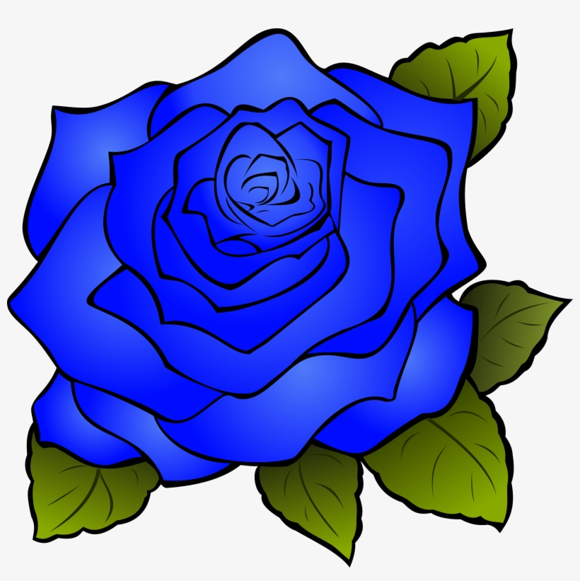 1920 X 1829 4 - Blue Rose Clipart, transparent png