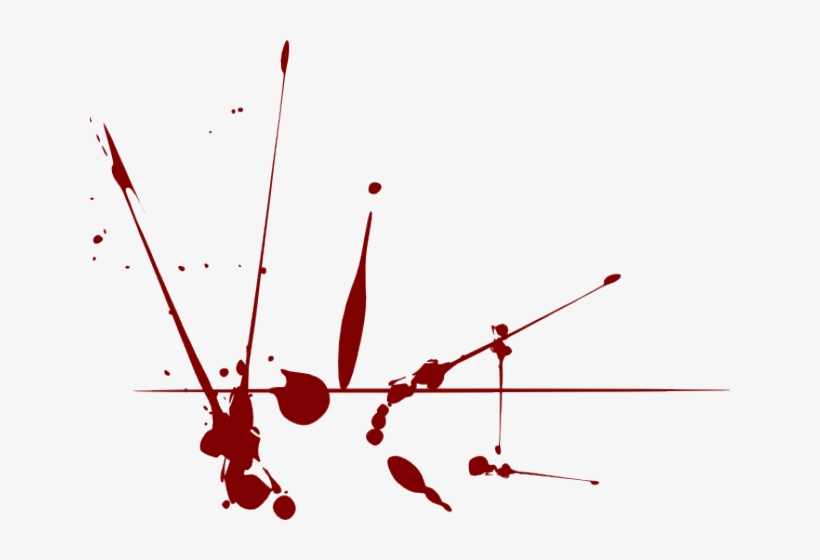 Vector Blood Splatter, transparent png