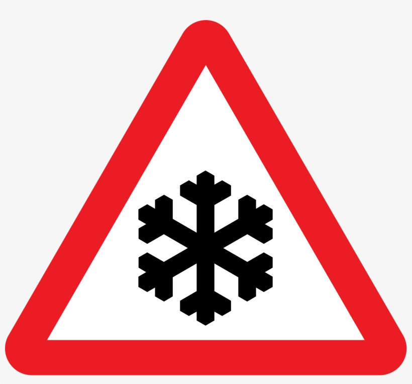 Leave A Reply Cancel Reply - Ice On Road Sign, transparent png