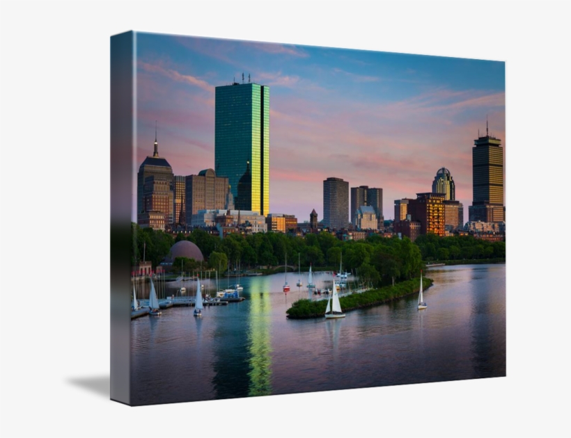 Boston Skyline Png - Boston Skyline Art, transparent png