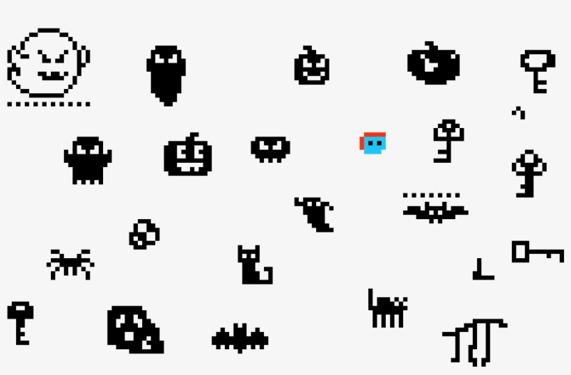 Spooky - Spooky Pixel Art Png, transparent png
