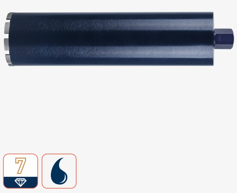Diamond Core Drill Bit, Wet , Thin Walled - Marking Tools, transparent png