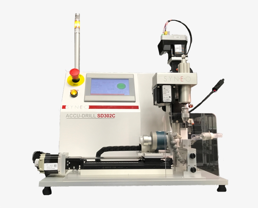 Syneo Accu-drill Sd Automated Medical Tubing Drill - Lathe, transparent png