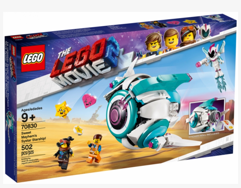 70830 1 - Lego Movie 2 70830, transparent png