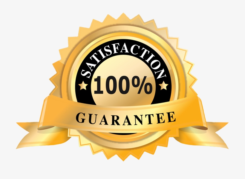 Satisfaction-guaranteed - Lifetime Guarantee Sticker, transparent png