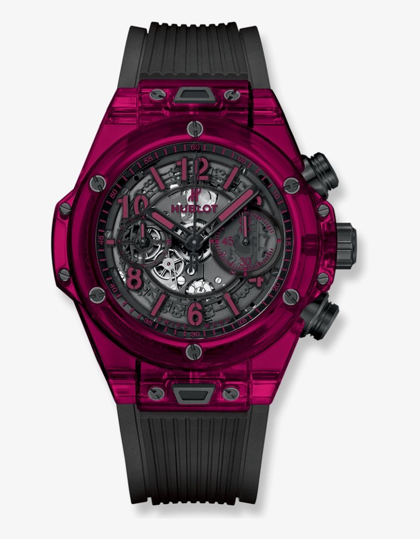Big Bang Unico Red Sapphire - 411 Jr Hublot, transparent png