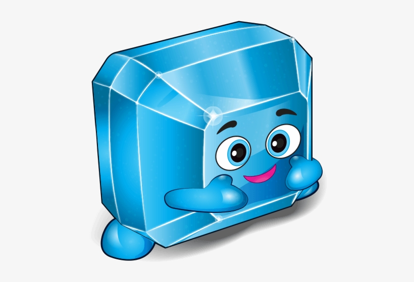 Gems Sapphire Spure - Shopkins Sapphire, transparent png