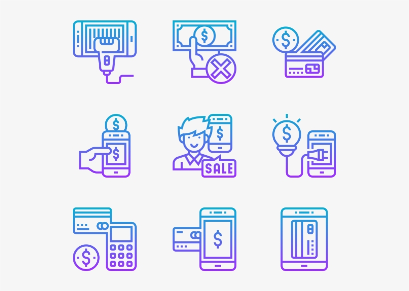 Cashless Society - Icon, transparent png
