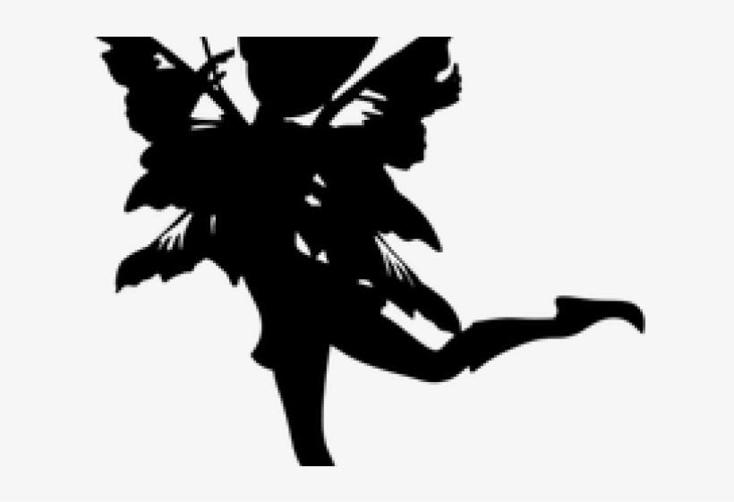 Fairy Clipart Silhouette - Clip Art, transparent png