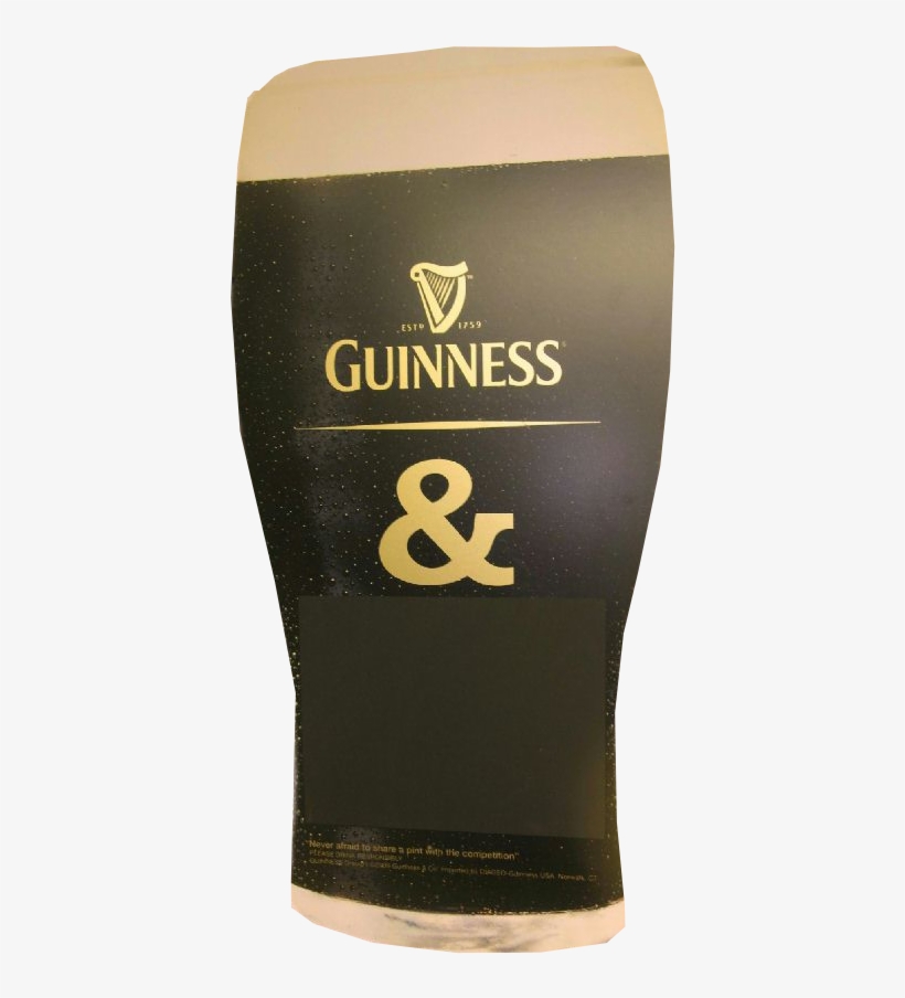 4″ Chalkboard Coaster - Guinness, transparent png
