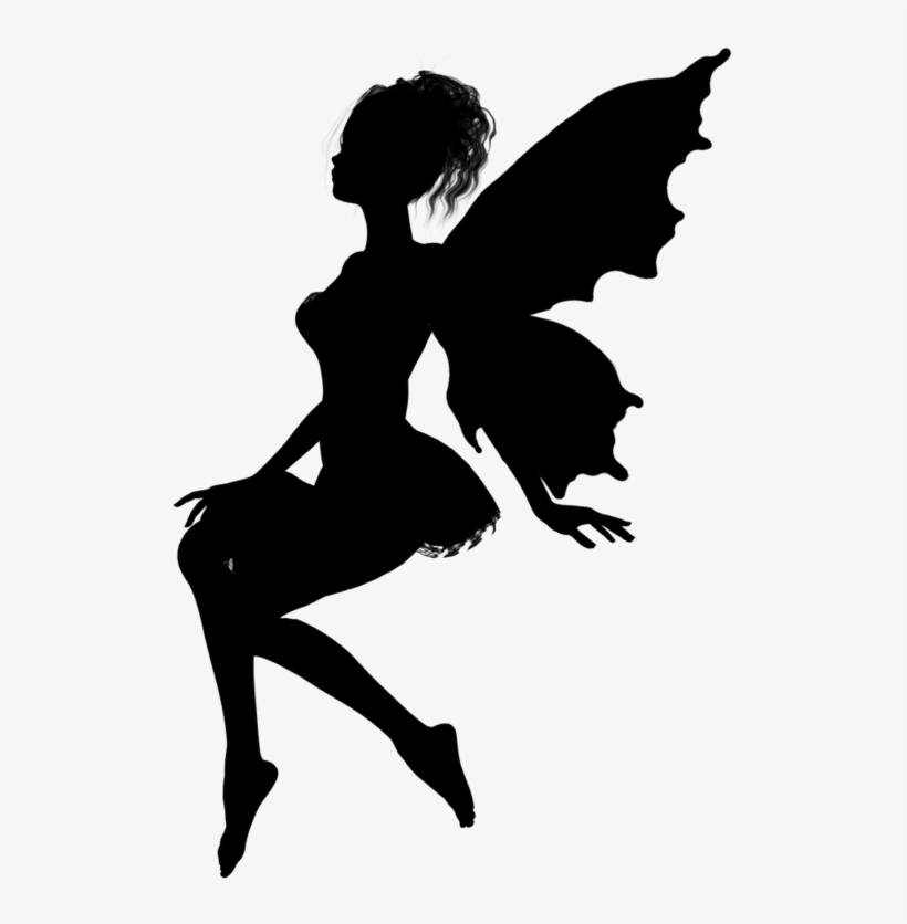 Fairy Png, Download Png Image With Transparent Background, - Hadas Blanco Y Negro, transparent png