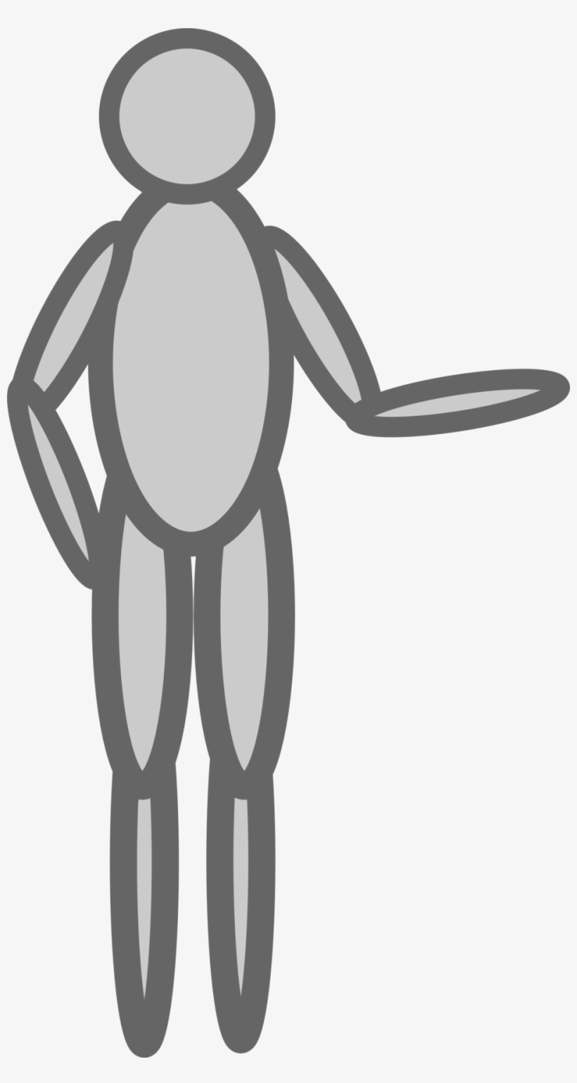 People Near A Blackboard - Clip Art Person, transparent png