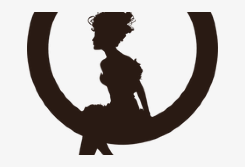 Silhouettes Clipart Fairy Tale - Black Woman Silhouette Sitting, transparent png