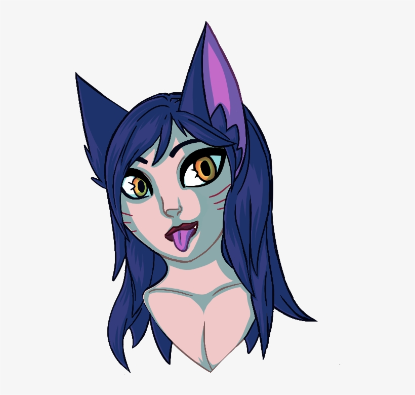 #ahri #ahrileagueoflegends #ahrilol #leagueoflegends - Cartoon, transparent png