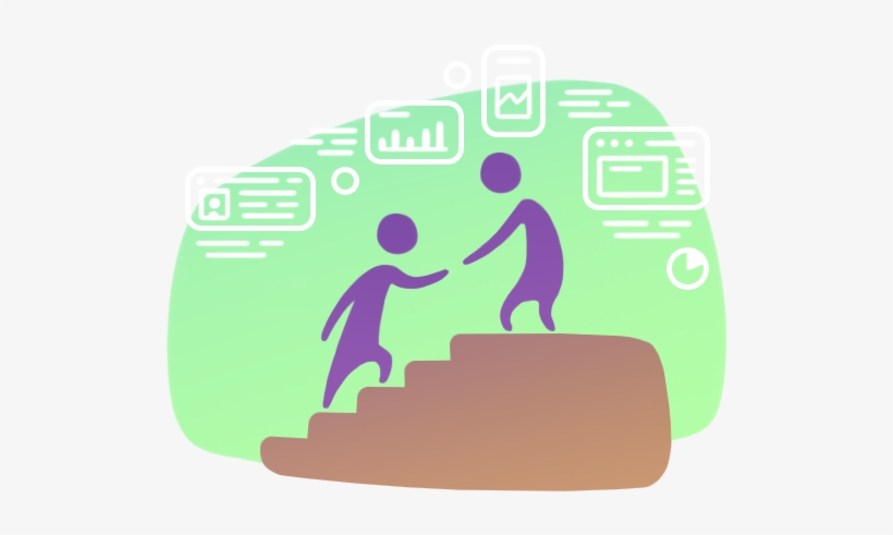 Customer Onboarding - Silhouette, transparent png