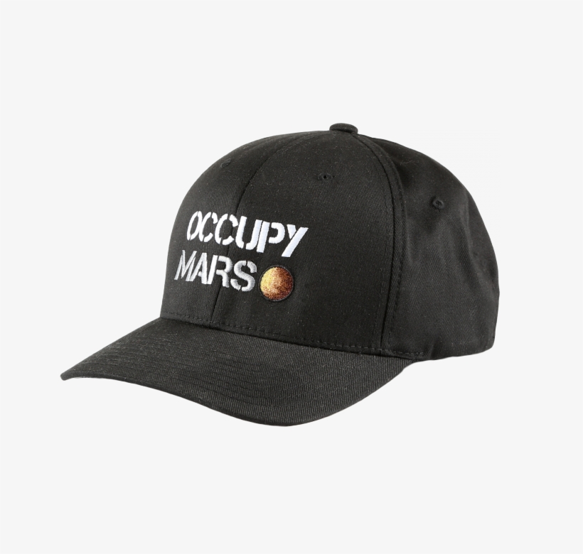 Occupy Mars Cap, transparent png