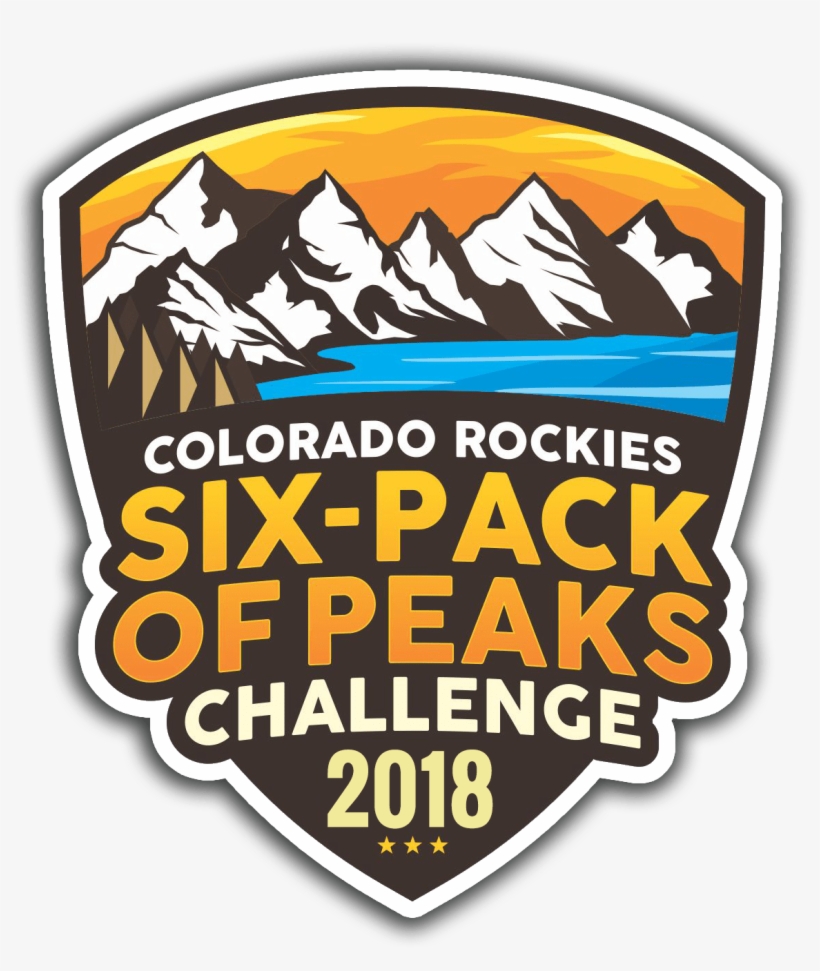 Colorado Rockies Six-pack Of Peaks Challenge - Poster, transparent png