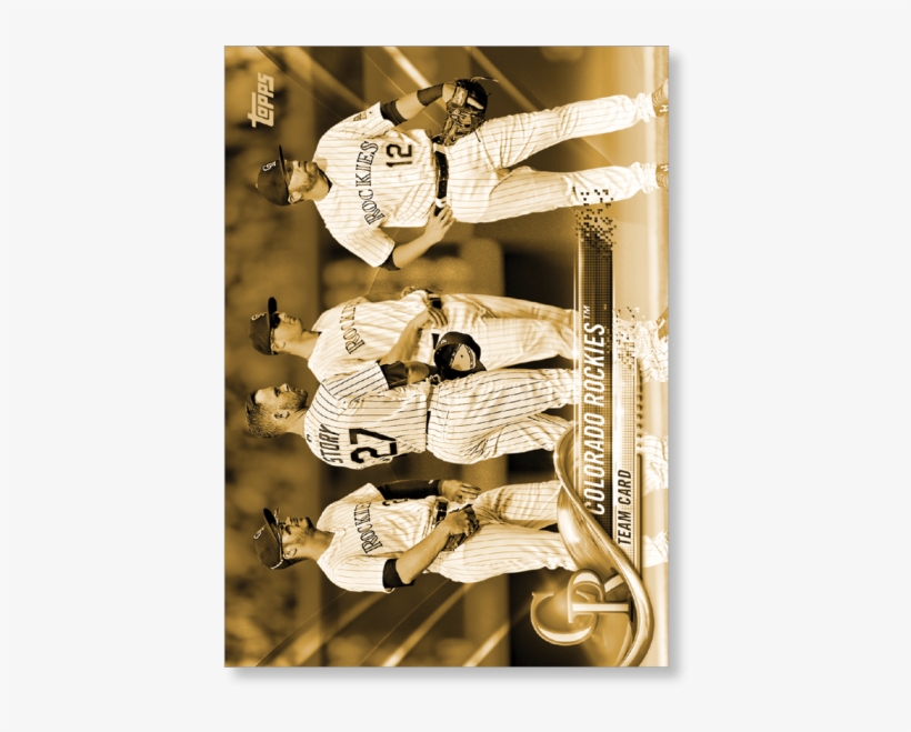 2018 Topps Series 1 Baseball Colorado Rockies - Nutcracker, transparent png