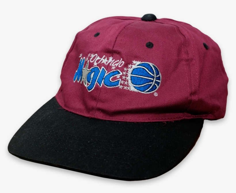 Vintage Orlando Magic Nba Snapback Burgundy/black - Baseball Cap, transparent png