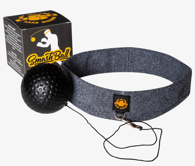 The Smashball Set With A Black Ball Is Lighter Than - Headphones, transparent png